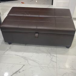 Rolling Foot Stool/hide A Twin Bed
