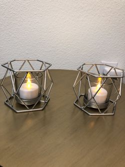 LED Candle Holders