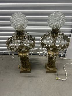 Lamps With Crystals 