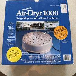 Air Dryer 1000 Quiet Dehumidifier For Boats, RV’s And More