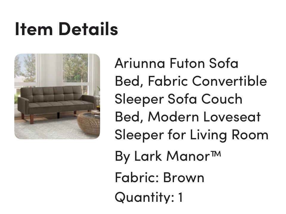 Futon Couch Sofa