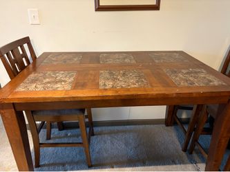 Counter Height Extendable Table