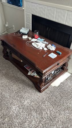 Coffee table dresser