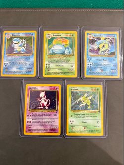Vintage Pokemon lot FS/FT