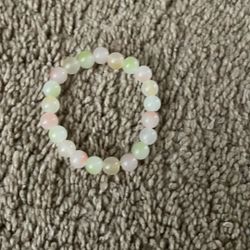 Light colored bracelet