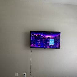 40” TV & Mount 