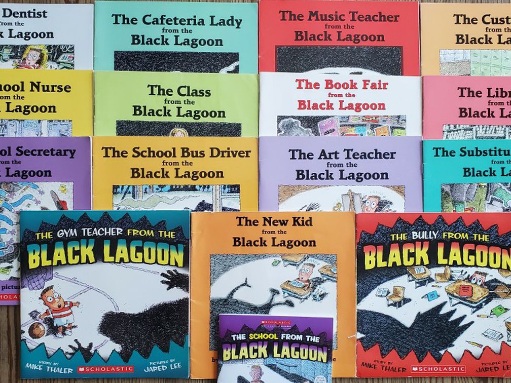 Set Of The Black Lagoon Books