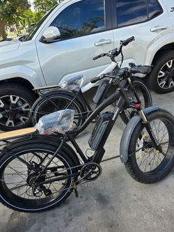 Himway fat tire e bike brand new . Retail over 1600