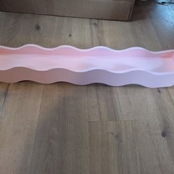 Squiggly Free Floating Shelves 