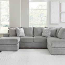 Sectional and Double Chase with ottoman 