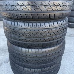 4 used tires 265/70r16 Nitto 🤑free installation ‼️