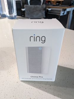 Ring Chime Pro 2nd Gen WiFi Extender, Nightlight & Chime Box