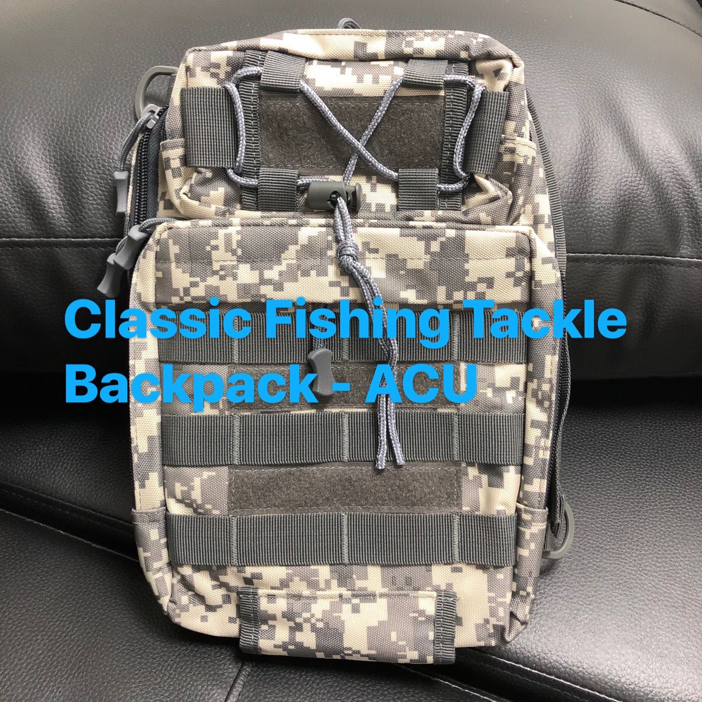 Classic Fishing Tackle Backpack