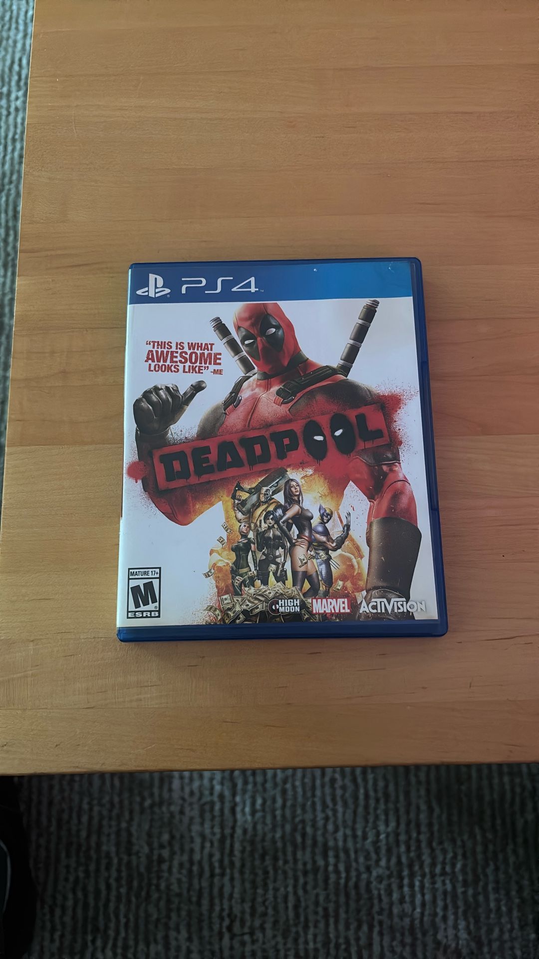 Deadpool PS4 - VERY RARE OUT OF PRINT - Near Mint