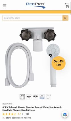 RecPro Shower Faucet