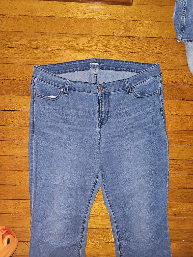 Old Navy Size 20 Plus Bootcut Jeans