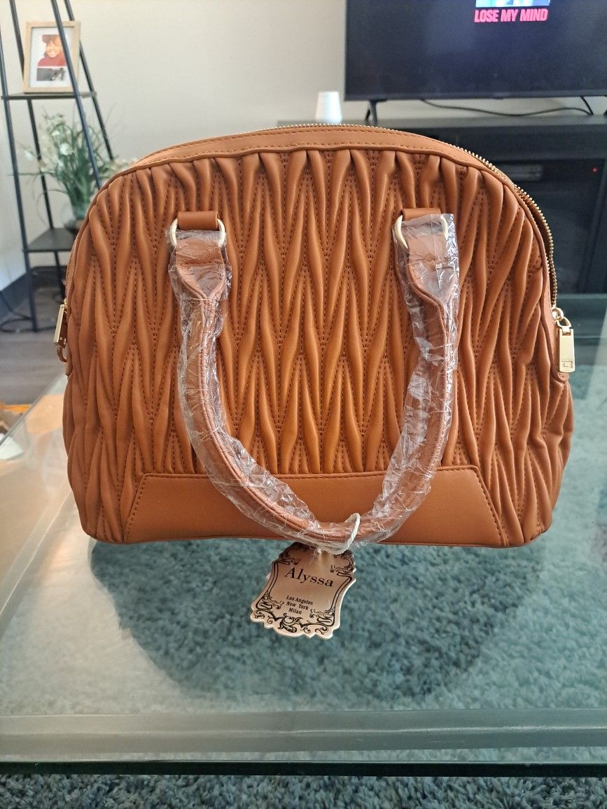 Texured Orange Dome Tote Bag