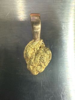 Natural Gold Nugget Pendant 2.16 Gram