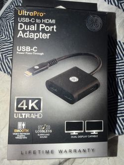 Dual port adapter