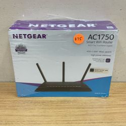 NETGEAR R6400 AC1750 SMART WIFI ROUTER.