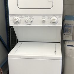 Kenmore Stacking Washer Dryer 24”w X 27”d X 6’h