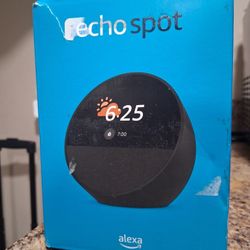 **New**Amazon Echo Spot Smart Alarm Clock