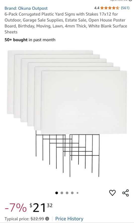 Corrugated Plastic Signs And Stakes.