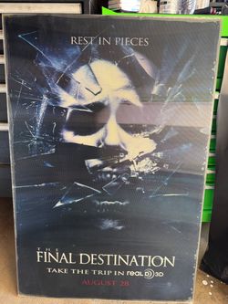 Lenticular poster final destination