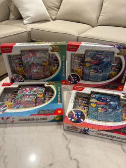 Pokemon 30th Celebration Sylveon ex & Greninja ex Box Lot of 4 (2x Each) Factory Sealed