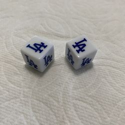 LA Dodgers Air Valve Caps