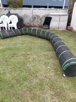 Cat play tunnel
