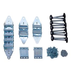 HOME MASTER Garage Door Hinge & Roller Hardware Kit with Fasteners.