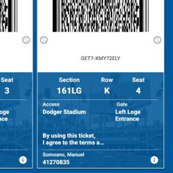 One Ticket $ 90 September 23 Vs Giants 