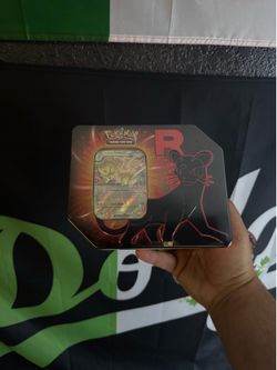Pokémon Team Rocket Tin - Persian EX Sealed