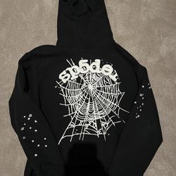 Black sp5der hoodie