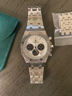 Audemars Piguet Royal Oak Silver White Dial Watch