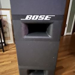 Two auditorium base speakers