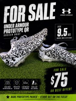Under Armour Soccer Cleat Prototype