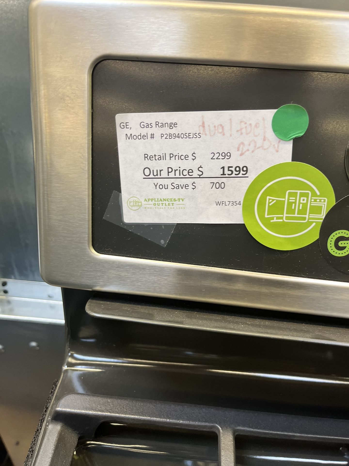 save on wholesale P2S930YPFS Ge GE Profile 30” Dual Fuel Range for Sale