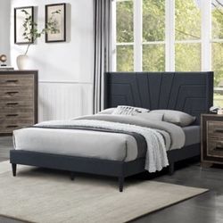 Queen Size Frame And Mattress 