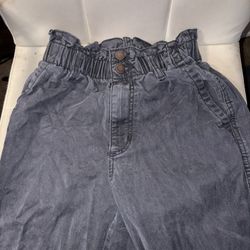 Women’s Gray Flowy Business Casual Pants