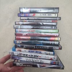 Anime Video Lot, Cowboy Bebop, Halo Ninja Scroll, Wicked City