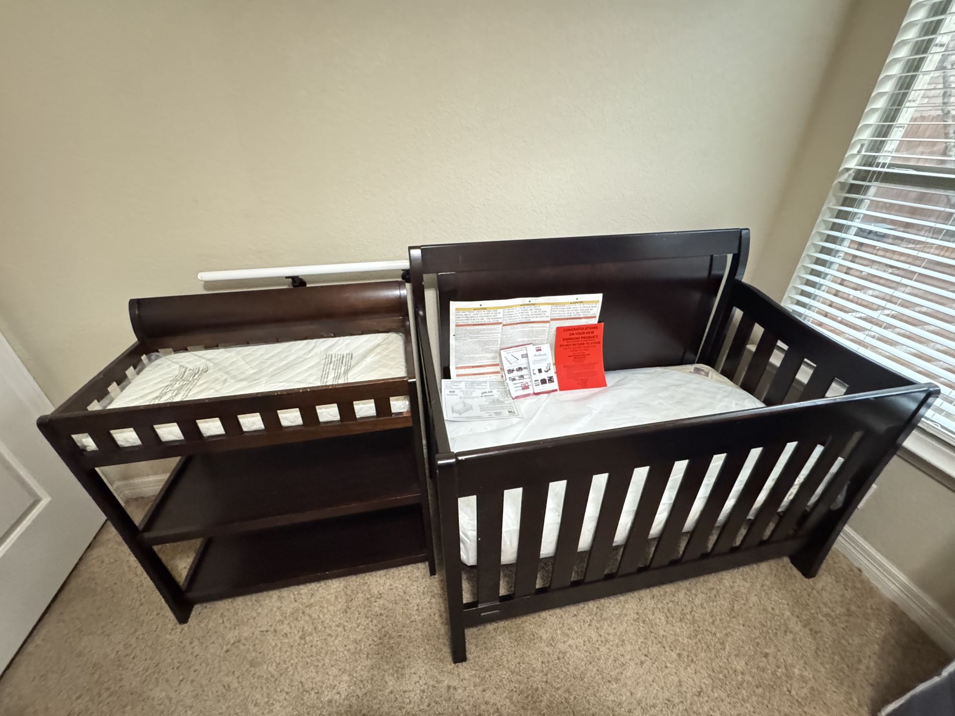 Crib & Changing table