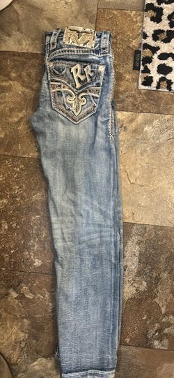 Rock revival men’s jeans