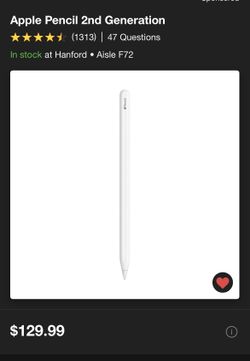 Apple pencil 2nd gen