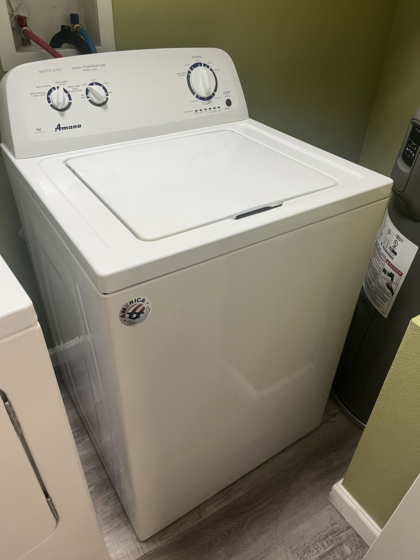 WASHER AND DRYER
