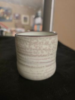 Japanese style, celadon green tea cup, handmade