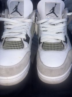 jordan 4 military’s black & white