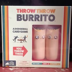 Throw Throw Burrito Dodgeball Card Game!