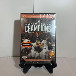 World Series Champions San Francisco Giants DVD 2014 New & Sealed